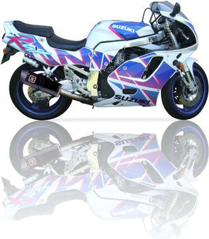 IXIL XTREME BLACK EXHAUST XOVS SUZUKI GSXR 750W 2-1 (GR7BD) 1992-1995 / OS8061VXS