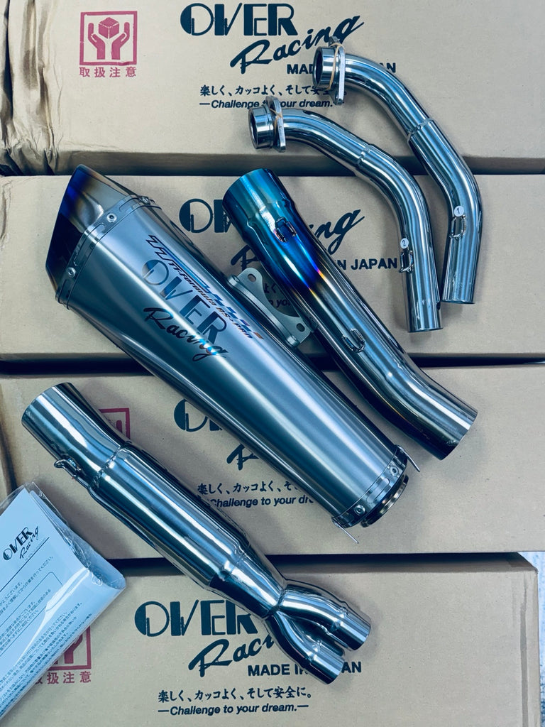 OVER Racing TT-Formula RS+PRO Titanium 2-1 TMAX560 2025 full exhaust
