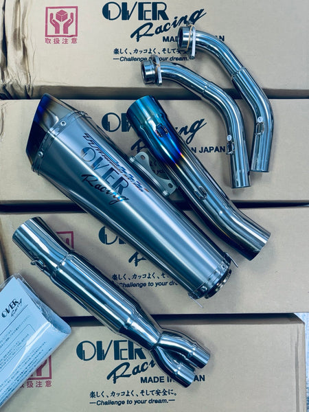 OVER Racing TT-Formula RS+PRO Titanium 2-1 TMAX560 2025 full exhaust