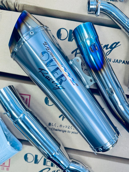 OVER Racing TT-Formula RS+PRO titanium silencer and exhaust