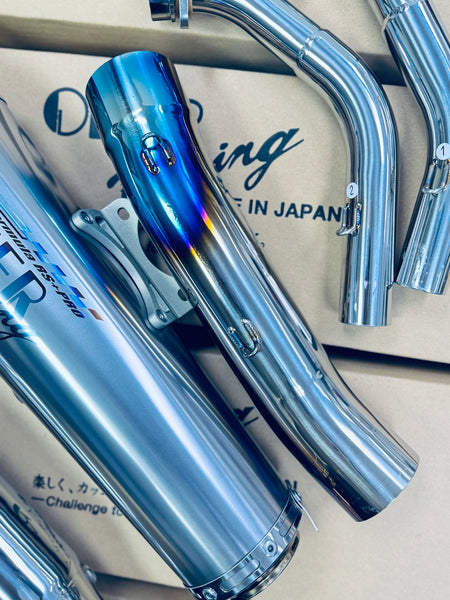 OVER Racing TT-Formula RS+PRO titanium exhaust detail