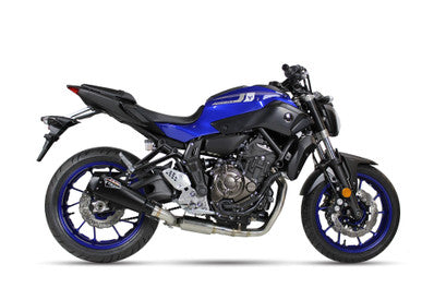 IXIL RC1B RACE HEXACONE XTREM BLACK FULL EXHAUST YAMAHA FZ07 2014-2020 / OY962RRB