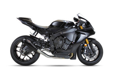 IXIL RC1B RACE HEXACONE XTREM BLACK EXHAUST YAMAHA YZF R-1 2018-2019 / OY986RRB