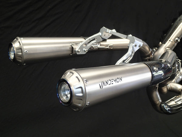 Ducati Supersport 939 Vandemon High Mount Titanium Exhaust System 2017-20