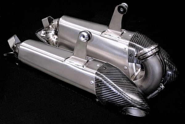 Ducati V2 Panigale & Streetfighter Titanium Belly Slip-On 2020-2024
