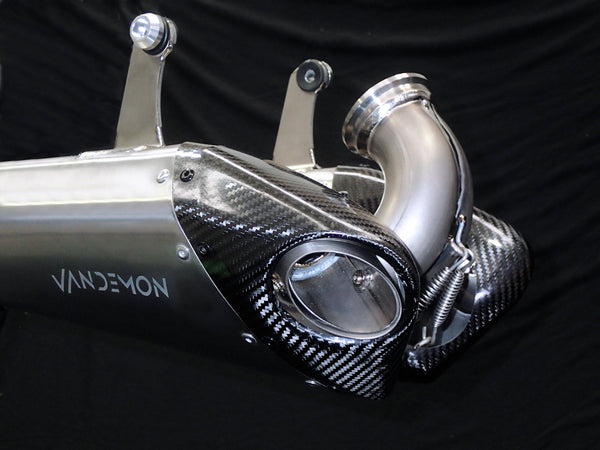 Ducati V2 Panigale & Streetfighter Titanium Belly Slip-On 2020-2024