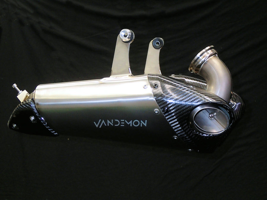 Ducati V2 Panigale & Streetfighter Titanium Belly Slip-On 2020-2024