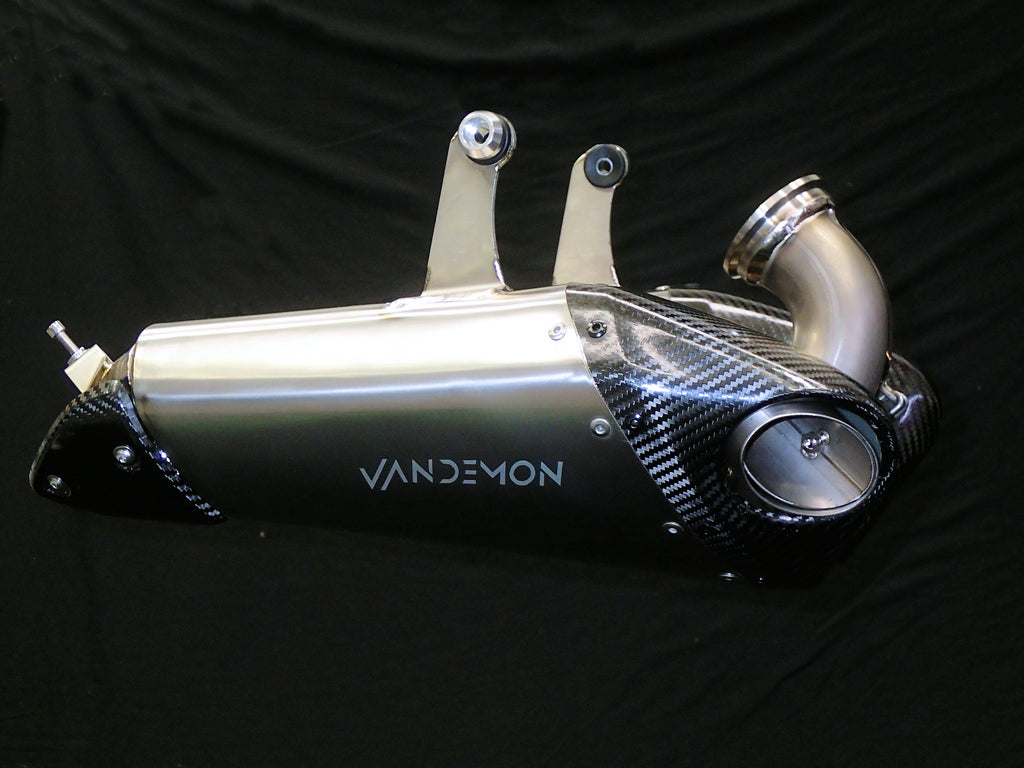 Ducati V2 Panigale & Streetfighter Titanium Belly Slip-On 2020-2024