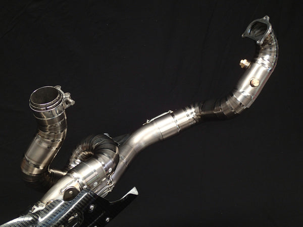 Ducati Multistrada 1200-1260 Titanium Exhaust System None Valved 2015-2023