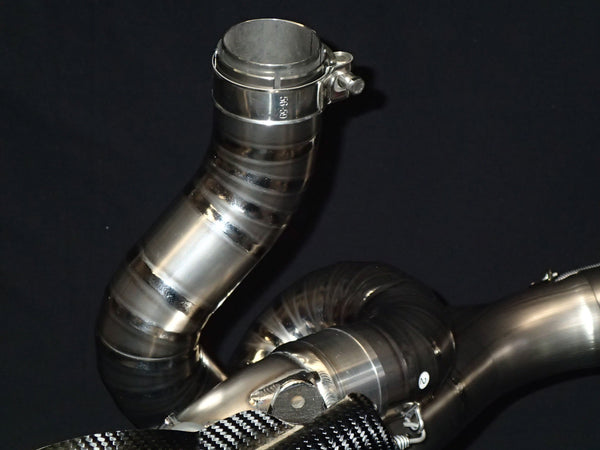 Ducati Multistrada 1200-1260 Titanium Exhaust System None Valved 2015-2023