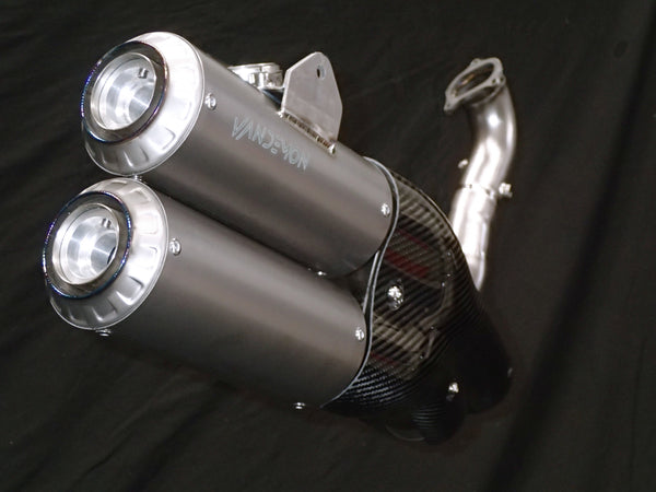Ducati Supersport 939 Vandemon Side Mount Titanium Exhaust System 2017-2020