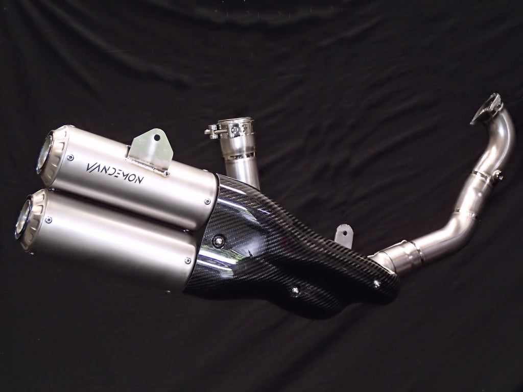 Ducati Supersport 939 Vandemon Side Mount Titanium Exhaust System 2017-2020