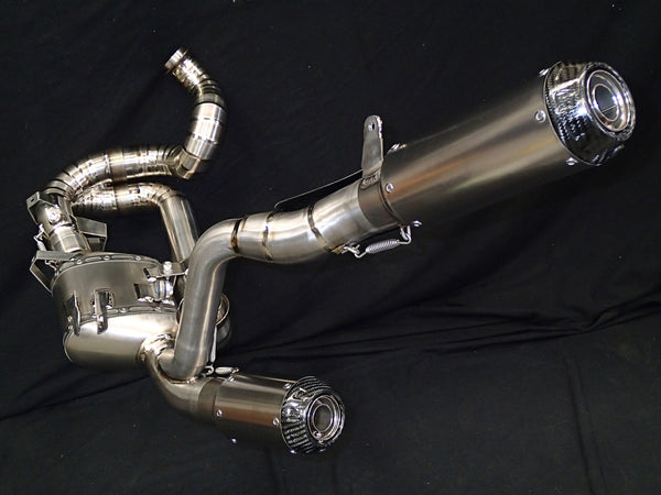KTM Super Duke 1290/1390R/RR Vandemon Twin Shot Titanium Exhaust System
