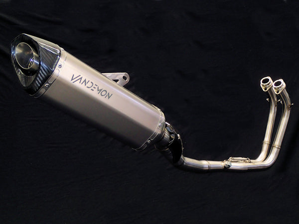Kawasaki Z400, Ninja 400, Ninja 500, Z500 Vandemon Stainless Steel Exhaust System 2006-2026