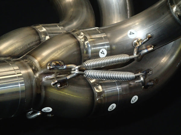 Kawasaki H2 SE SX Vandemon Titanium Exhaust & H2R Carbon Tip Muffler 2018-26