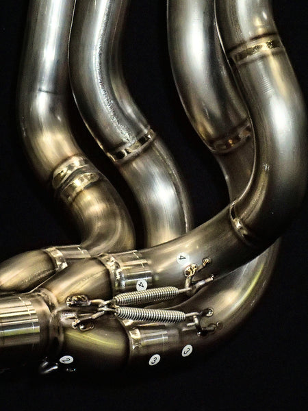 Kawasaki H2 SE SX Vandemon Titanium Exhaust & H2R Carbon Tip Muffler 2018-26