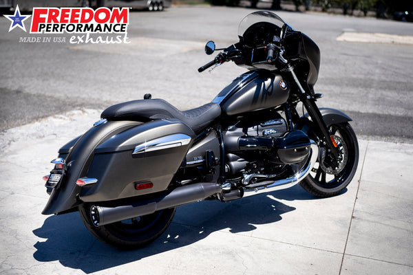 Freedom Performance BMW R 18 BAGGER B/TRANSCONTINENTAL/ROCTANE 2-STEP 4.5" EXTENDED SLIP-ONS ONLY! 2022-PRESENT BUNDLE