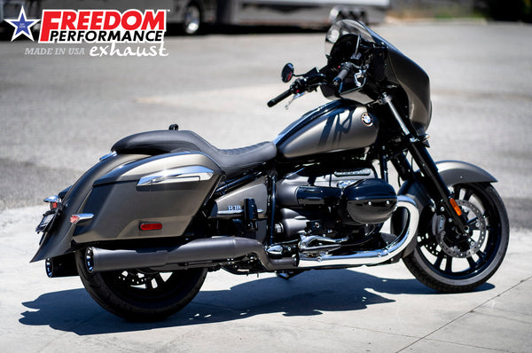 Freedom Performance BMW R 18 BAGGER B/TRANSCONTINENTAL/ROCTANE 2-STEP 4.5" EXTENDED SLIP-ONS ONLY! 2022-PRESENT BUNDLE