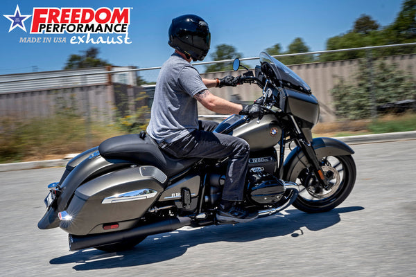 Freedom Performance BMW R 18 BAGGER B/TRANSCONTINENTAL/ROCTANE 2-STEP 4.5" EXTENDED SLIP-ONS ONLY! 2022-PRESENT BUNDLE