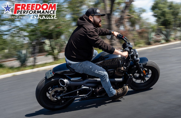 Freedom Performance HARLEY SPORTSTER S 2-INTO-1 COMBAT SHORTY HIGH '21 to Present Bundle
