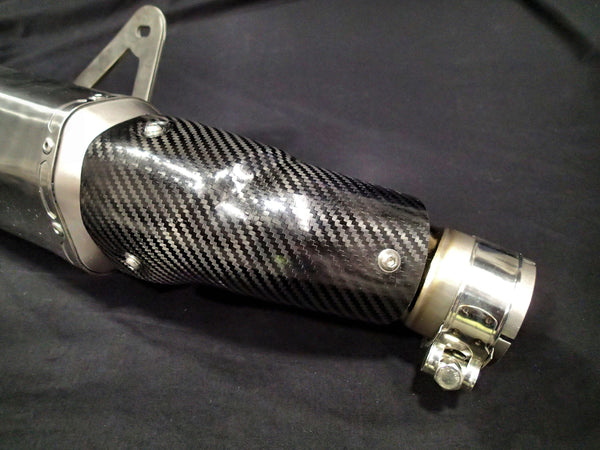 Kawasaki H2 SE SX Vandemon Titanium Slip-On Muffler 2018-26