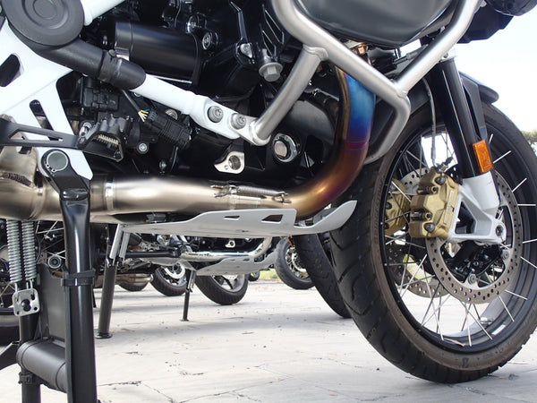 BMW R1250GS, R1250GSA Titanium Headers with OEM Valve Function.