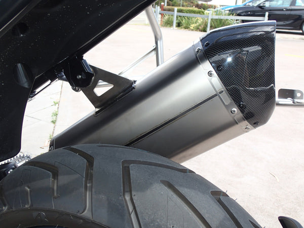 BMW R1200GS Adventure Vandemon Titanium Exhaust System 2014-18