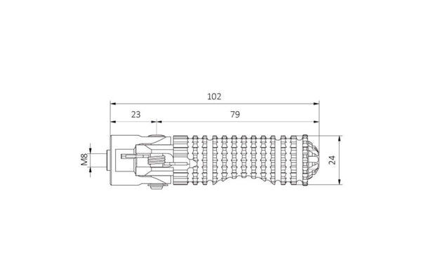 CNC RACING | Footpegs folding universal - Comfort