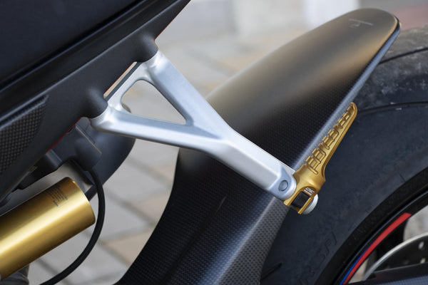 CNC RACING | Footpegs for OEM rearsets Ducati LIGHT - passenger