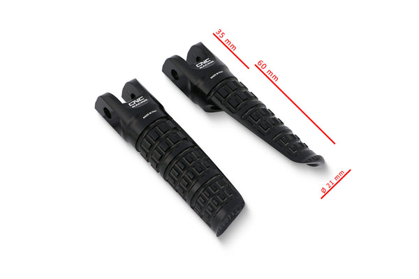 CNC RACING | Footpegs for OEM rearsets Ducati LIGHT - driver