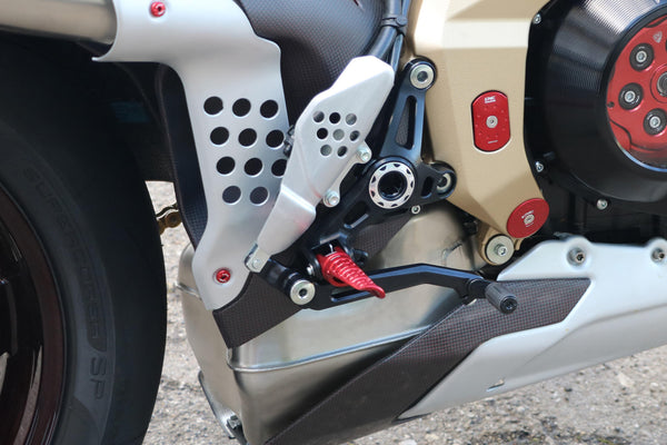 CNC RACING | Footpegs for OEM rearsets MV Agusta LIGHT - driver