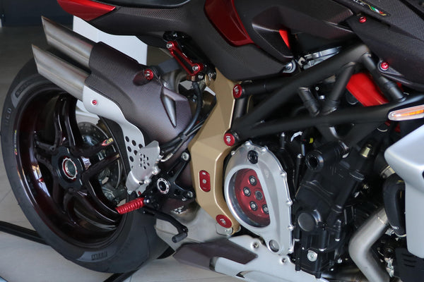 CNC RACING | Footpegs for OEM rearsets MV Agusta LIGHT - driver