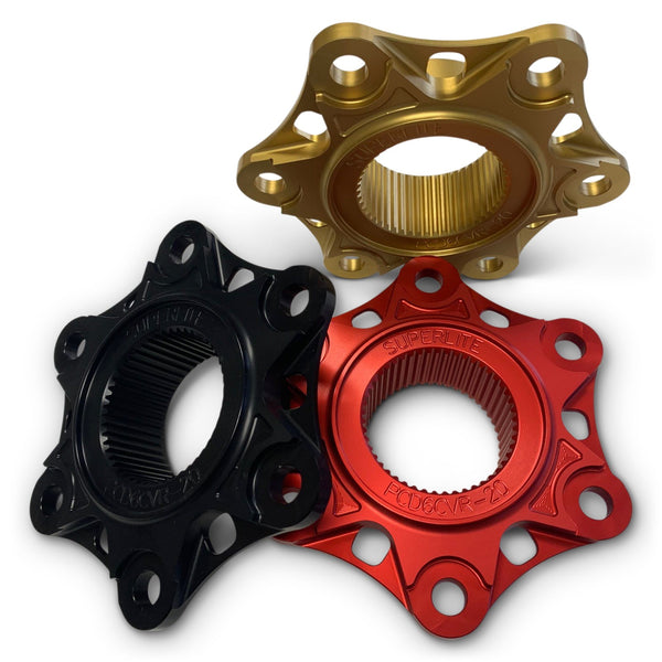 Superlite Ducati CNC Machined Billet Sprocket Flange Cover - SKU# PCD6CVR-10