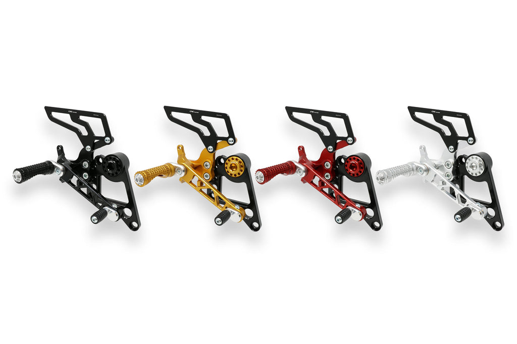 CNC RACING | Adjustable rear sets Ducati Monster 696 796 1100