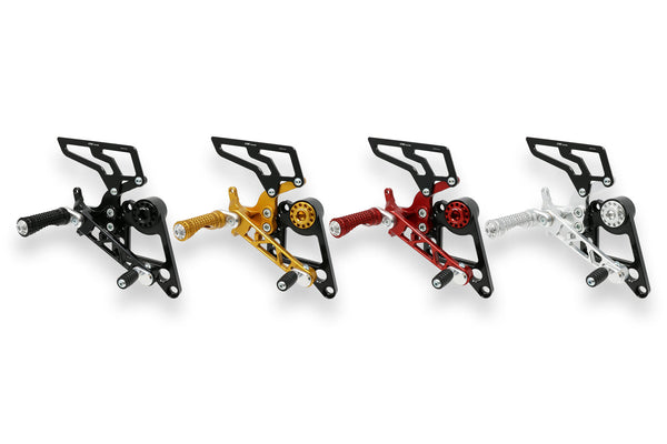 CNC RACING | Adjustable rear sets Ducati Monster 696 796 1100