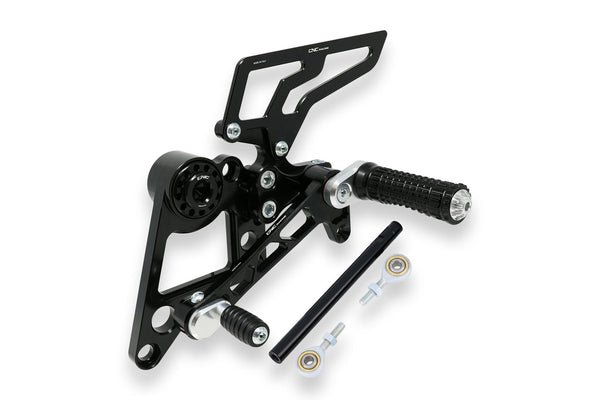 CNC RACING | Adjustable rear sets Ducati Monster 696 796 1100
