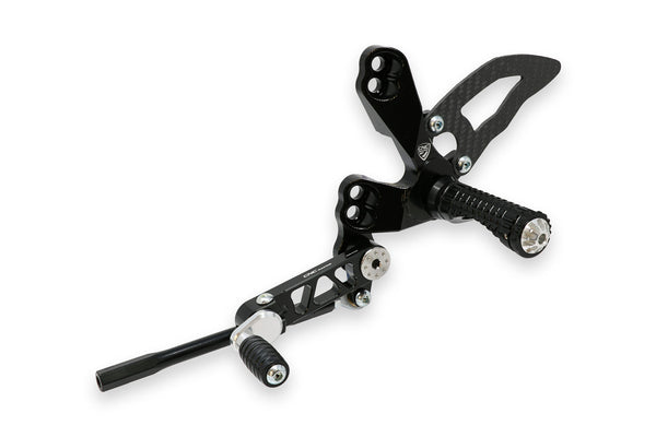 CNC RACING | Adjustable rear sets Ducati Streetfighter 848 1098