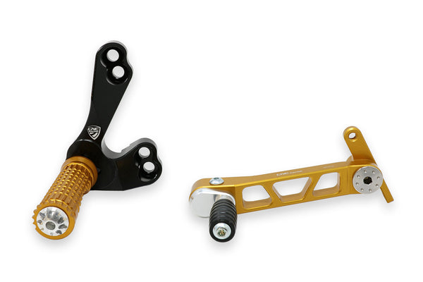 CNC RACING | Adjustable rear sets Ducati Streetfighter 848 1098