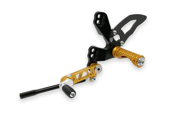 CNC RACING | Adjustable rear sets Ducati Streetfighter 848 1098