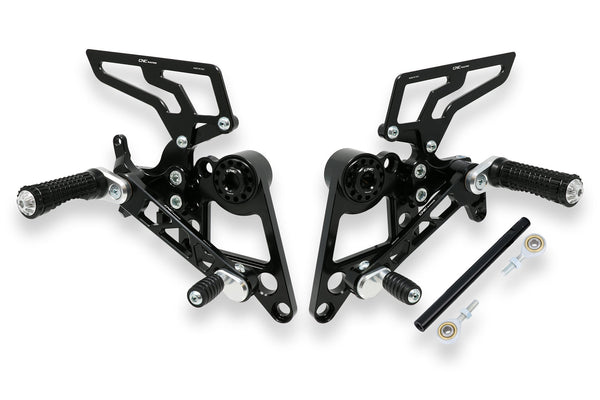 CNC RACING | Adjustable rear sets Hypermotard 796 1100