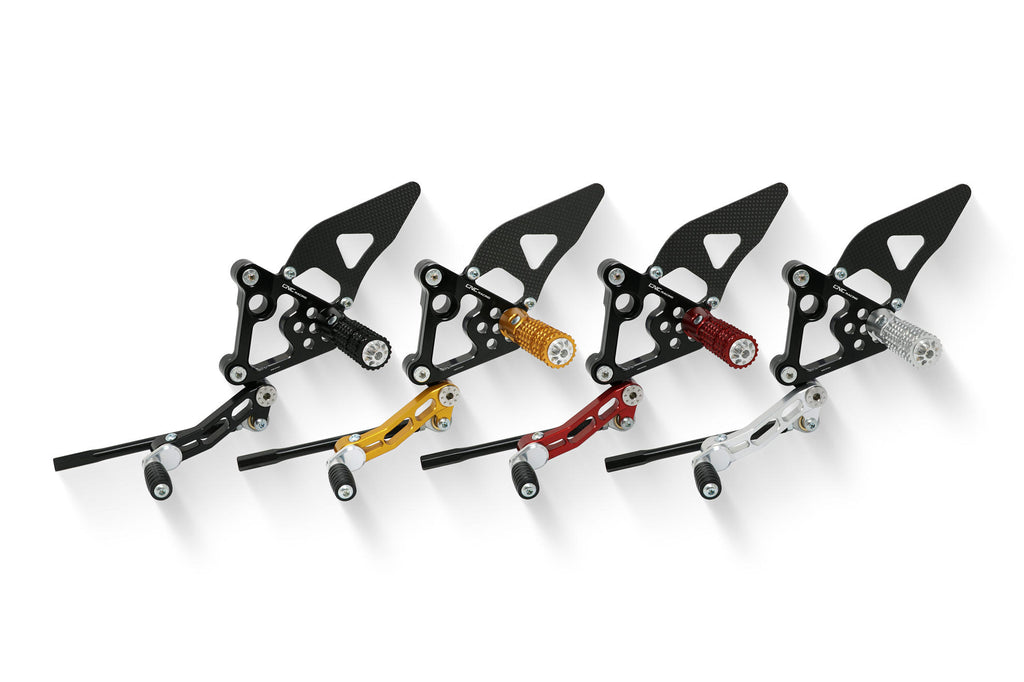 CNC RACING | Adjustable rear sets Ducati 848 1098 1198