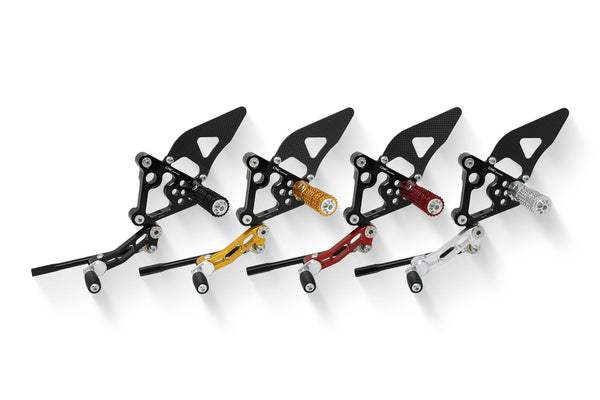 CNC RACING | Adjustable rear sets Ducati 848 1098 1198