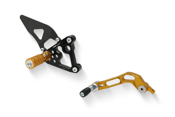 CNC RACING | Adjustable rear sets Ducati 848 1098 1198