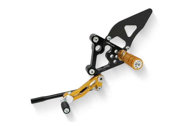 CNC RACING | Adjustable rear sets Ducati 848 1098 1198