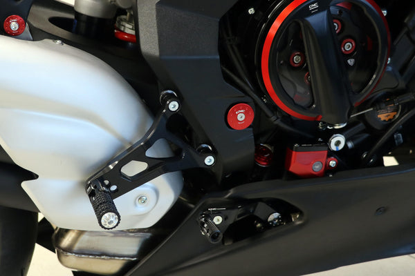 CNC RACING | Adjustable rear sets MV Agusta