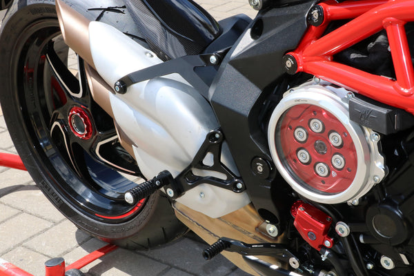 CNC RACING | Adjustable rider rearsets MV Agusta Brutale