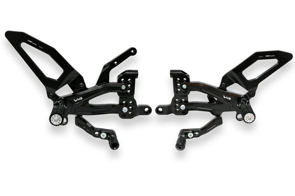 CNC RACING | Adjustable rear sets RPS Ducati Panigale V4