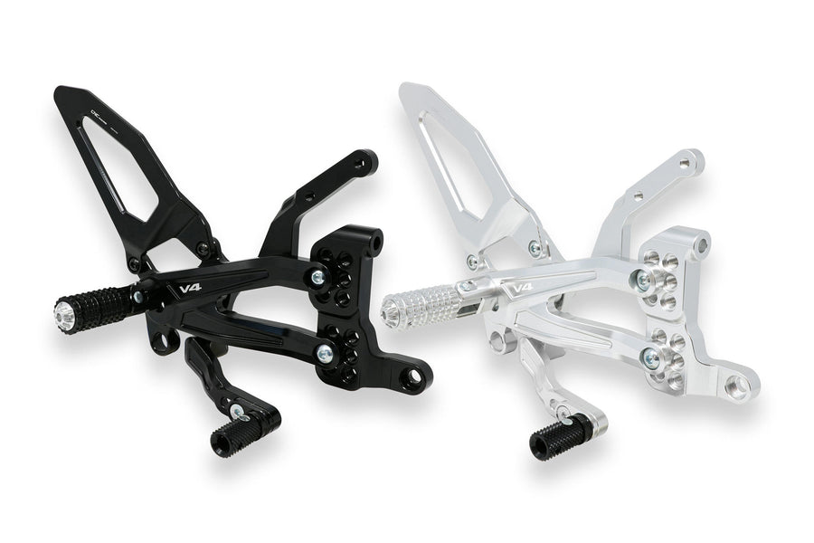 CNC RACING | Adjustable rear sets RPS Ducati Panigale V4