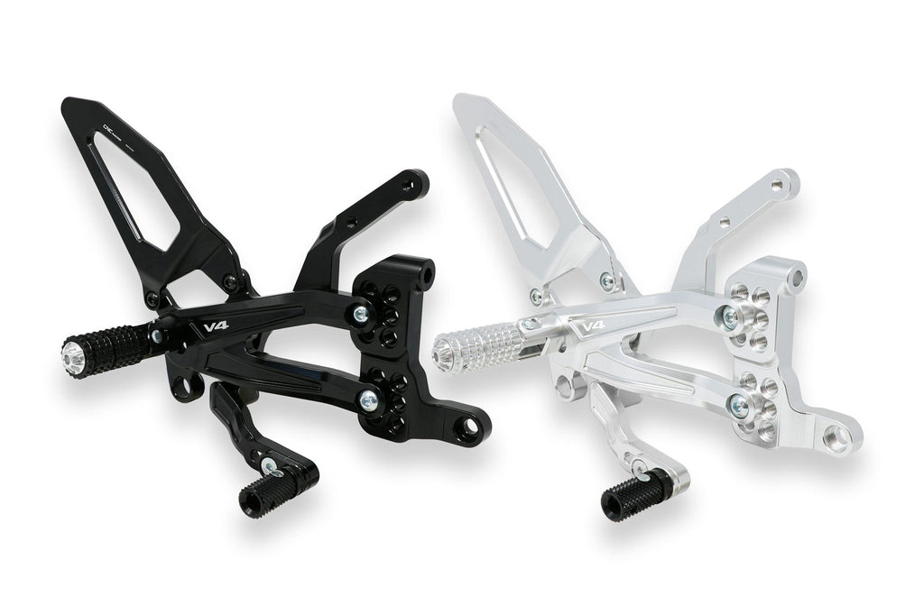 CNC RACING | Adjustable rear sets RPS Ducati Panigale V4