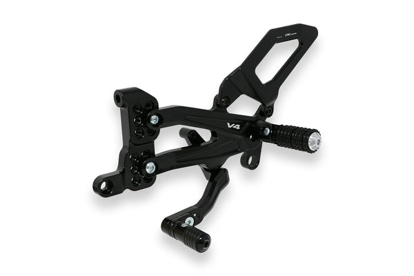 CNC RACING | Adjustable rear sets RPS Ducati Panigale V4